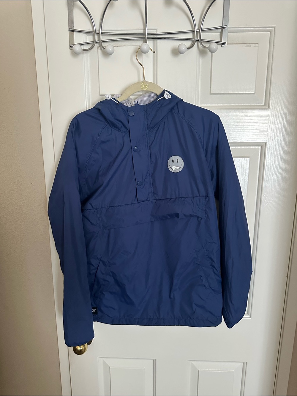 RIP N DIP Navy Blue Hooded Windbreaker